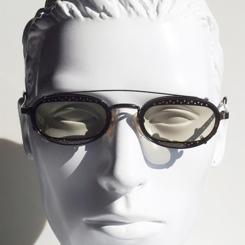 Sold// Jean Paul Gaultier Clip-On Sunglasses (56-7116)